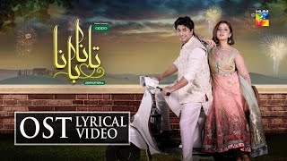 Tanaa Banaa  OST  Lyrical Video  Digitally Presented By OPPO  HUM TV  Drama [upl. by Dennett401]