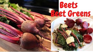 Beets and Beet Greens  How to cook [upl. by Tedd]