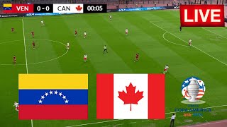 🔴LIVE VENEZUELA vs CANADA  Copa América 2024  Match live now [upl. by Asha]