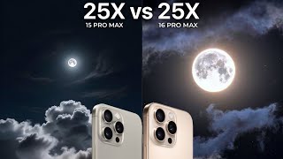 iPhone 16 Pro Max VS iPhone 15 Pro Max Live Zoom Test Comparison [upl. by Ahseetal]