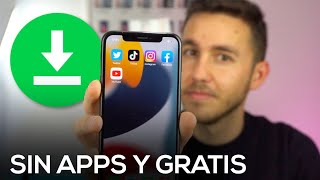 Descargar VIDEOS en iPhone Guía DEFINITIVA [upl. by Eelyme580]