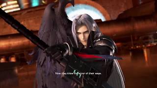 Dissidia Final Fantasy NT  Online 1v1 Tsukyme Sephiroth vs Cloud Holira00 Tornado Spammer [upl. by Fatma]