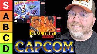 I Ranked Every Capcom SNES game [upl. by Aicatan978]