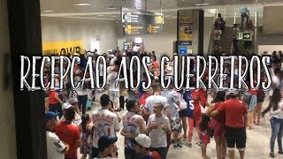 Recepção no Aeroporto  Vamo subir oh MEU TRICOLOR [upl. by Hoopen]