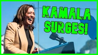 KAMALA SURGES POST DEBATE  The Kyle Kulinski Show [upl. by Yraeg]