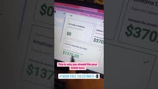 TAX TIPS 101 Why you should upload your 1098t form taxtips taxestimate [upl. by Nnylrats55]