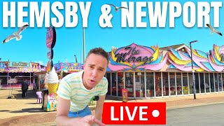 🔴 Hemsby LIVE  The Village Falling Into The Sea [upl. by Marentic]