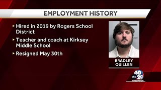 Former Kirksey Middle School teacher amp coach arrested [upl. by Mikkel270]