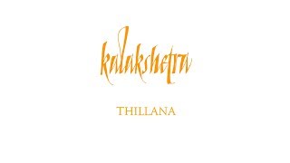 Thillana [upl. by Cori355]