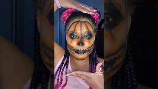 Jacko’lantern makeuptutorial inspired by danielaramirezp27 mua halloweenmakeuplook scary [upl. by Lekram290]