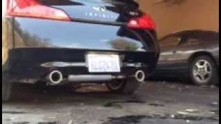 Stillen catback exhaust G37s [upl. by Newob136]