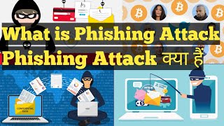 What is phishing  phishing attack  phishing attack in hindi [upl. by Eardnaed665]