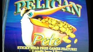 Pelican Pete Free Games Feature Music Song Aristocrat Slot Pokie Machine [upl. by Fayola]