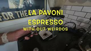 La Pavoni Espresso wo Weirdos love djiosmoaction4 voteblue vote voteharris lapavoni [upl. by Nommad]