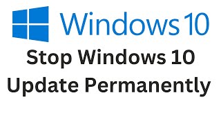 How to Disable Windows10 Pro Updates  How to Stop Windows 10 Pro Update [upl. by Tymothy]