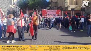 Pensionati della CGIL in Piazza del Gesù protesta contro i tagli alla sanità e le pensioni minime [upl. by Ansell329]