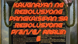 Kaugnayan ng Rebolusyong Pangkaisipan sa Rebolusyong Pranses [upl. by Nesahc]