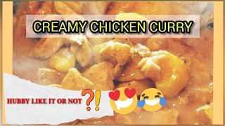 CREAMY CHICKEN CURRY CHICKEN CURRY [upl. by Eyt]