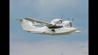 Fantastic 4seater seaplane amphibian L142 by Aviatech [upl. by Lesser]