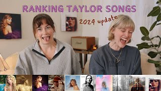 Ranking EVERY Taylor Swift Song  2024 Edition [upl. by Koller]