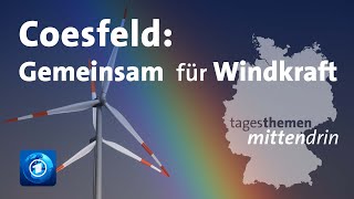 Coesfeld Gemeinsam für Windenergie I tagesthemen mittendrin [upl. by Aynik]