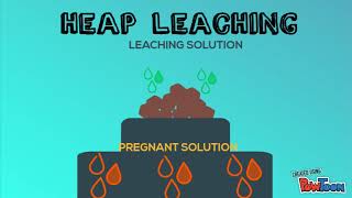 HEAP BIOLEACHING PROCESS [upl. by Blodget898]