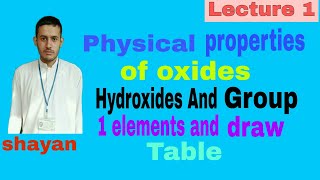 Physical properties of oxides of period 3 elements  s and p block elements chemistry lecture [upl. by Estas604]