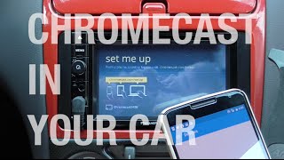 How to install Chromecast in your Car  Android Auto Alternative [upl. by Ives]