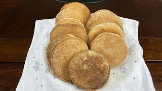 GORDITAS DE TRIGO con Piloncillo y Anis sin horno  Gorditas integrales Receta [upl. by Sylera]