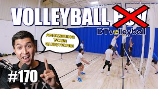 I Answered Your Questions While Playing Volleyball  Episode 170 [upl. by Kurtis530]