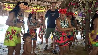 🌸EMBERA TRIBE Dance🌸Chagres 🌺PANAMA🌺 [upl. by Duke]