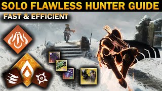 ONE OF THE EASIEST HUNTER BUILDS FOR SOLO FLAWLESS  WARLORDS RUIN [upl. by Gilli]