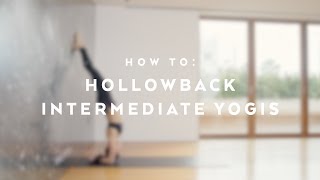 How To Hollowback Intermediate with Briohny Smyth [upl. by Giana]