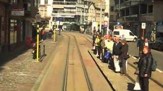 Worlds Longest Tram Line  Kusttram  Belgian Coast tram  Straßenbahn  Villamos [upl. by Aeret]