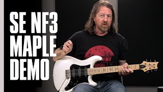 The SE NF3 Maple  Demo  PRS Guitars [upl. by Toolis246]