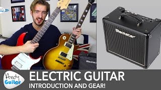 Beginners Guide To Electric Guitar Gear  Guitars Amps amp Pedals [upl. by Yddur]