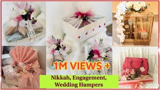 👰🏼‍♀️عروسی تحایف👰🏼How to make easy bridal Hamper at home 🌹 [upl. by Corbie53]