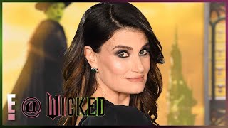 Idina Menzel GUSHES About Sharing the Role of Elphaba With Cynthia Erivo  E News [upl. by Suillenroc]