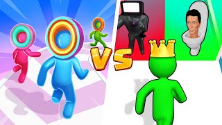 Layer Man 3D Vs Giant Rush Gameplay [upl. by Foah242]