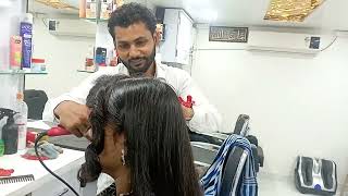 Curly Hairs Ko Straight Kaise Kare Customer Ki Demand pr💇🙆How to Convert Curly To Straight [upl. by Margaux863]