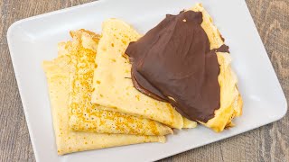 ✅ MASA para CREPES DULCES CASEROS en 3 MINUTOS  RECETA BOMBA 😍 [upl. by Halehs]