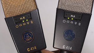 AKG C414 XLII vs AKG C414 XLS Versus Series [upl. by Steffi]