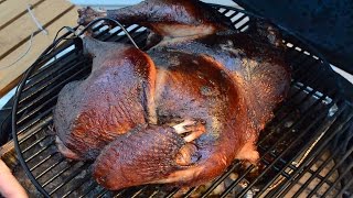 Spatchcock Turkey on a Kamado [upl. by Euqirat]