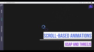 ScrollBased Animations in Three JS with GSAP GreenSock [upl. by Kelcy143]