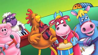 Crazy Barnyard Hoedown  Maggie Moo Music [upl. by Wehrle460]