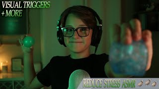 Reduce Stress ASMR VISUAL TRIGGERS AND MORE [upl. by Webber170]