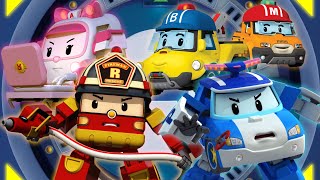 Kurtarma Ekibi Dönüşüm Koleksiyonu│Özel Klip│Robocar POLI çizgi film [upl. by Haikezeh586]