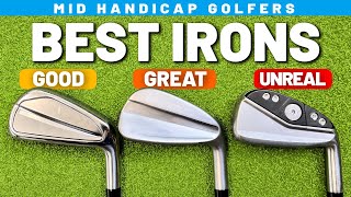 The BEST NEW IRONS For Mid Handicap Golfers [upl. by Elamef854]