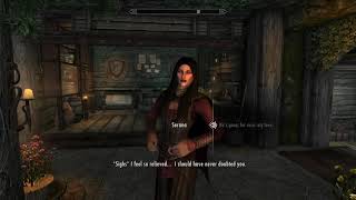 Serana dialogue add on Reuniting with Serana after alduins defeat redone [upl. by Walston]