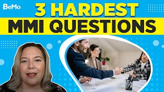 3 Hardest MMI Questions That Can Get You Rejected [upl. by Giulio432]